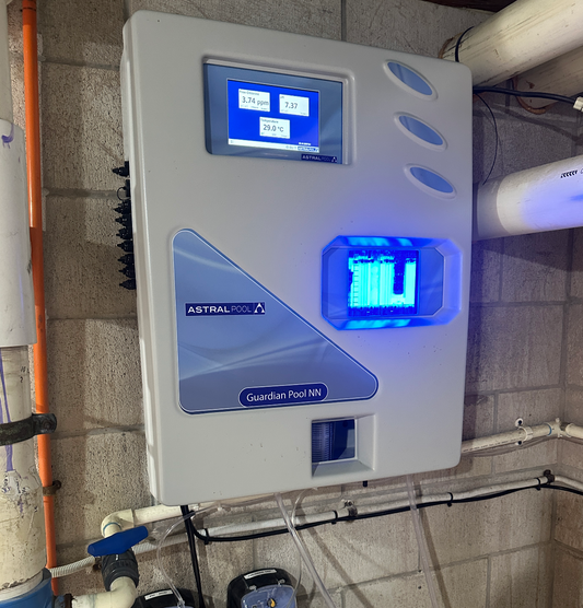 Commercial pool - Mahurangi school pool upgrade, Guardian pool NN and Aqua dos, Pumps and filters incl heat pump