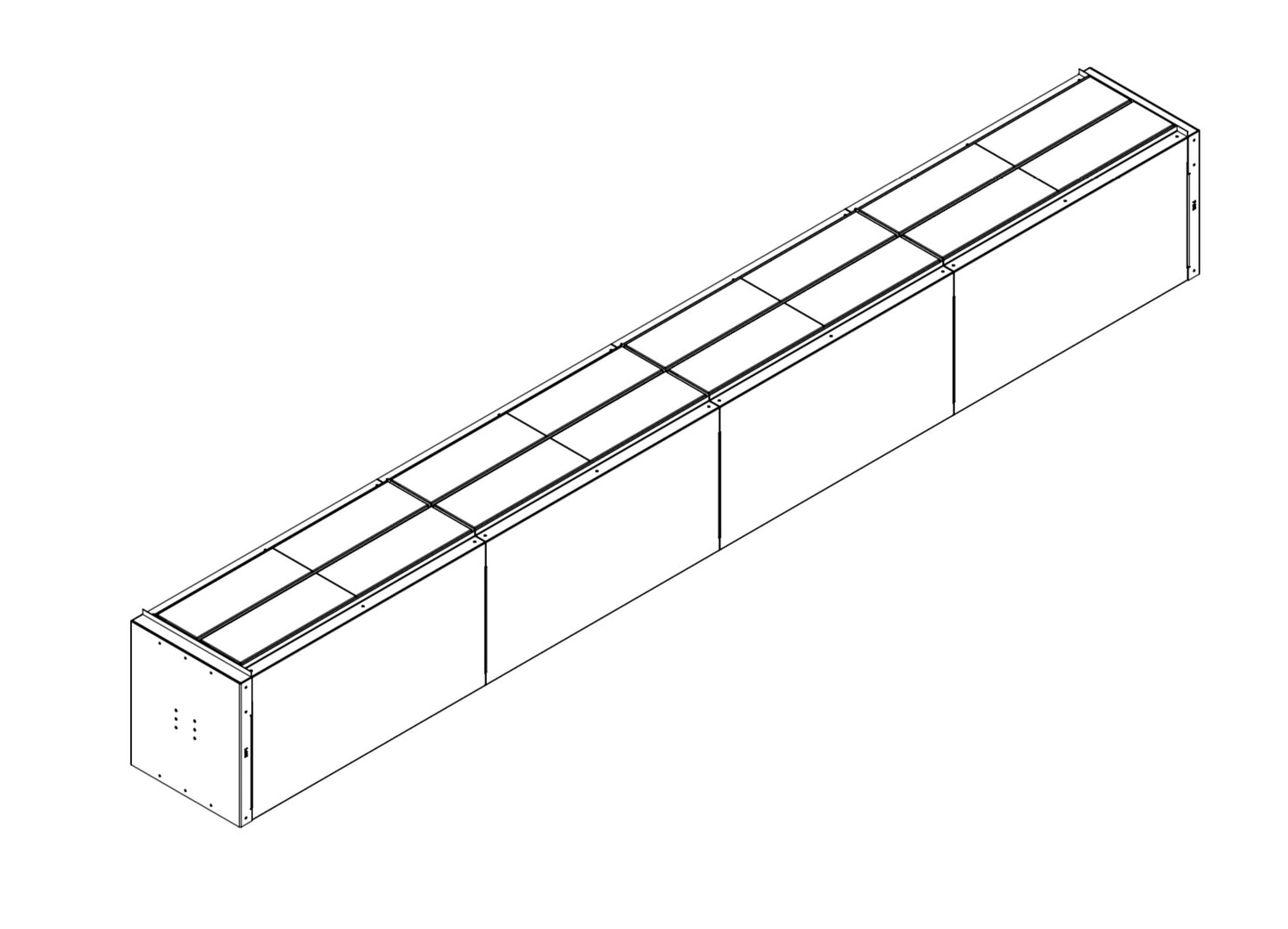 Eco-Vanishing Tile Lid Cavity Storage - Under Ground, Full 316 Stainless steel