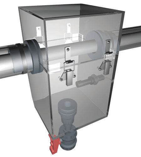 Detectaflex catch pot - single
