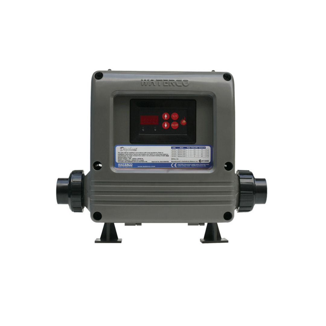 Waterco Digiheat 24.0kW Inline Heater - titanium element 90 24.0kW