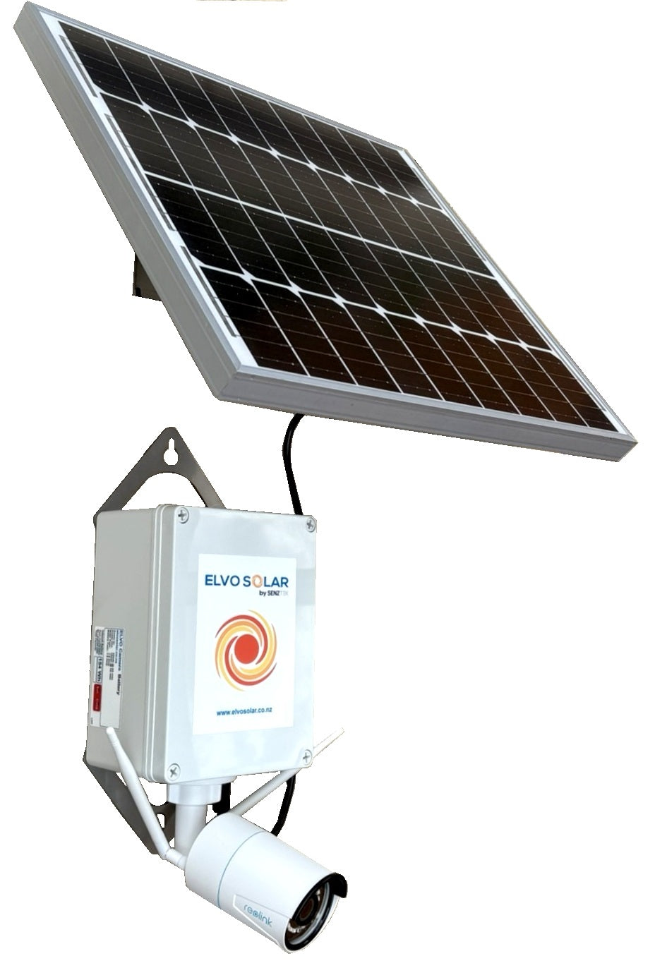 Solar Powered Fixed Camera - 24/7 streaming video over WiFi