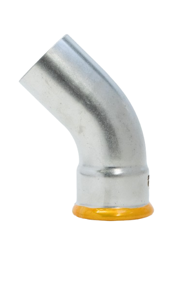 EUROPRESS 304L Stainless Steel 45° Spigot Elbow