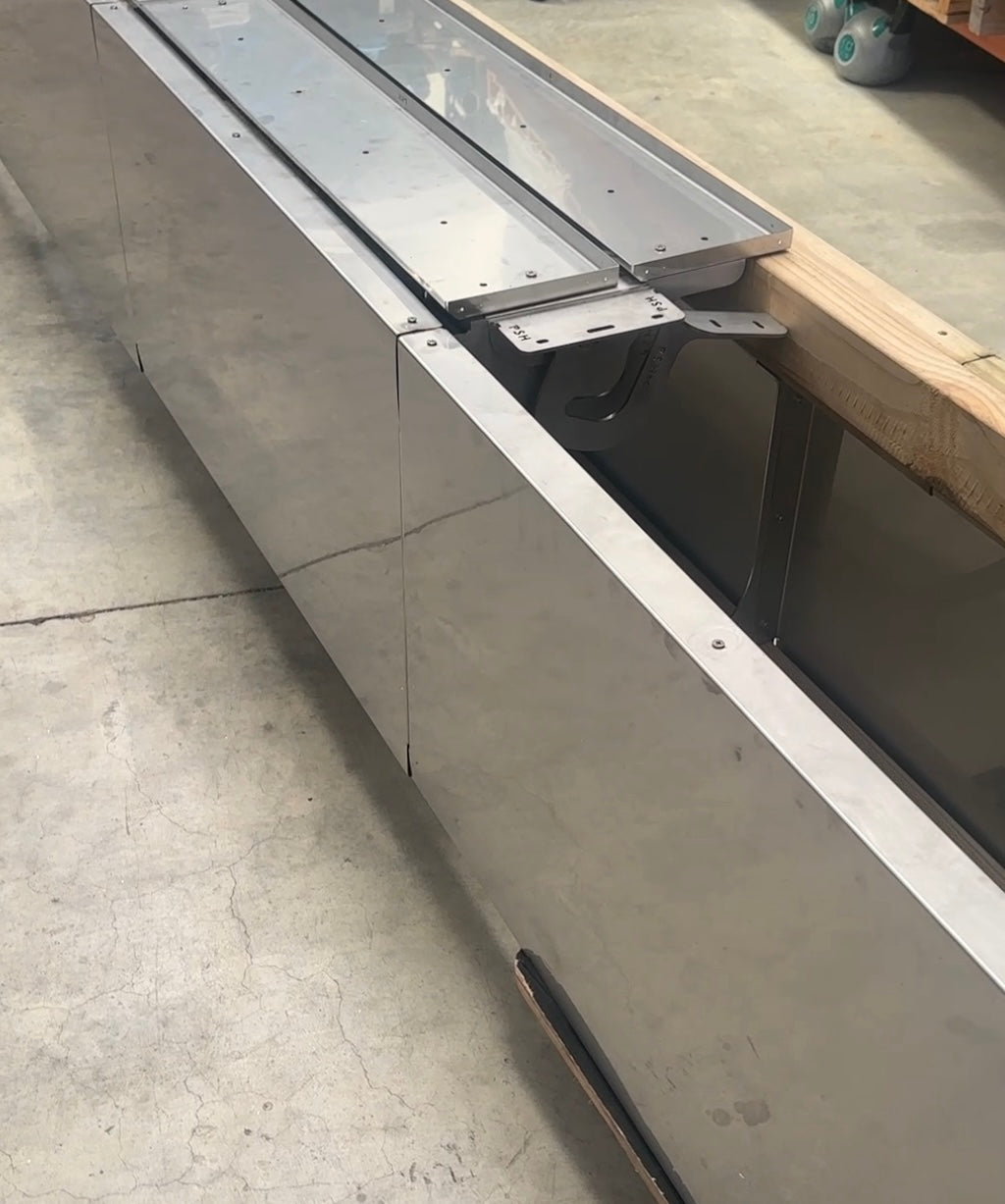 Eco-Vanishing Tile Lid Cavity Storage - Under Ground, Full 316 Stainless steel