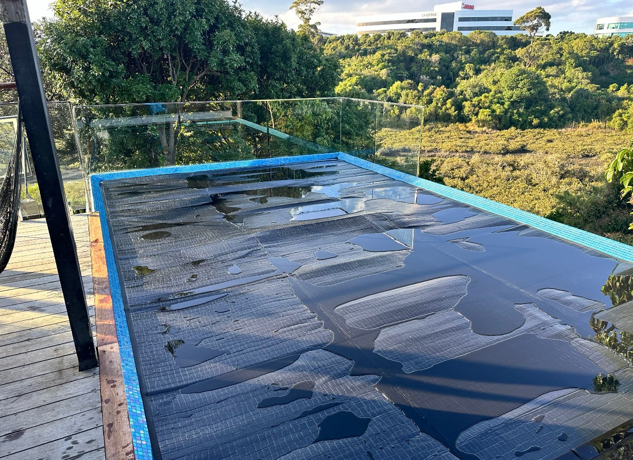 Black Heat Guard Thermal Blanket | Pool Covers