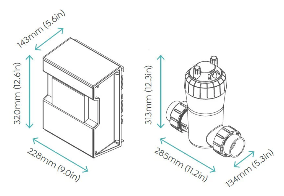 VI40 SALT CHLORINATOR Stock Code: 133452