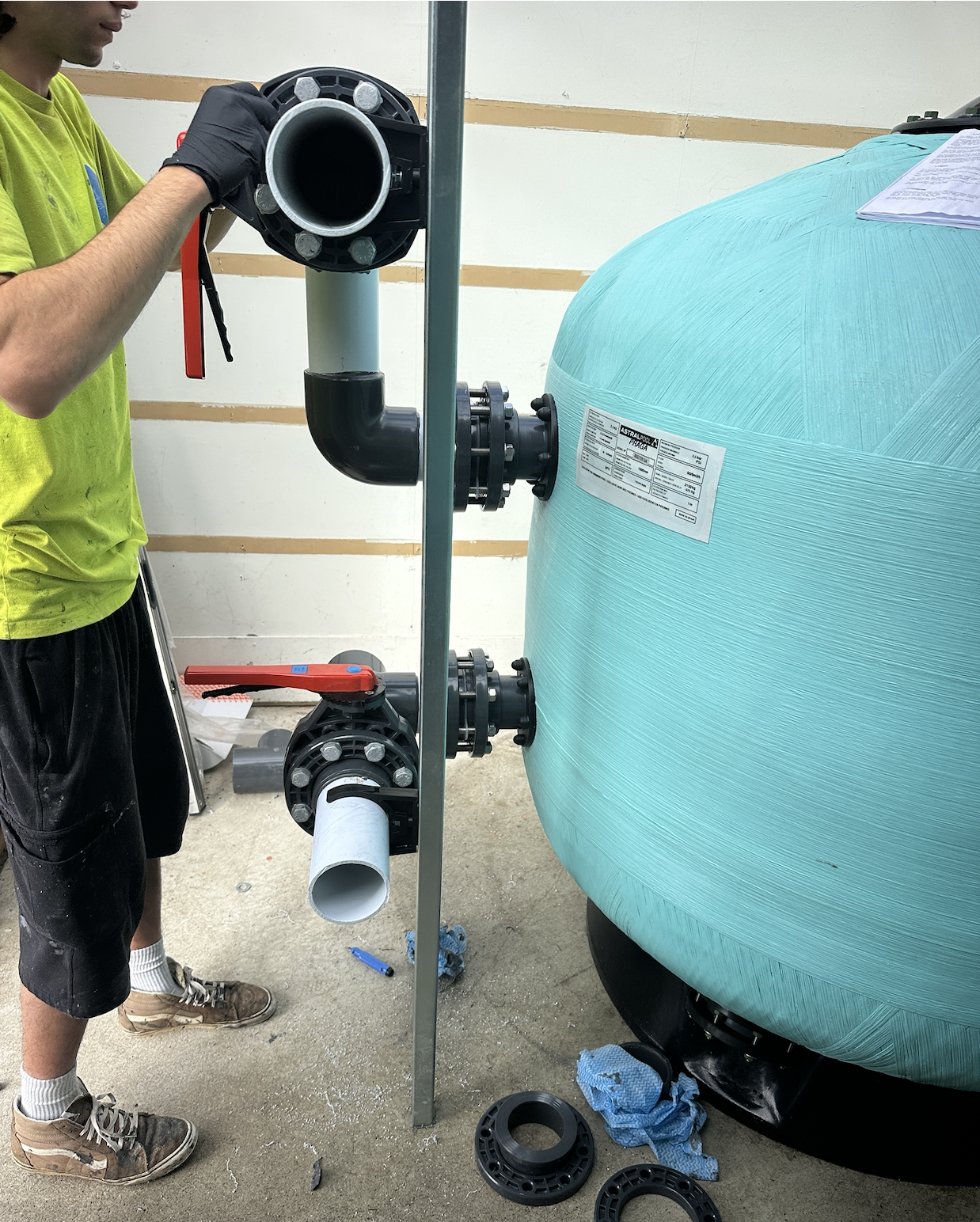 Praga - Filter and parts to make a complete filter unit