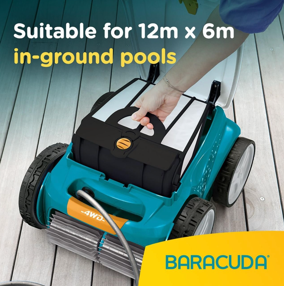 WR000389 Baracuda Adventura Robotic Cleaner