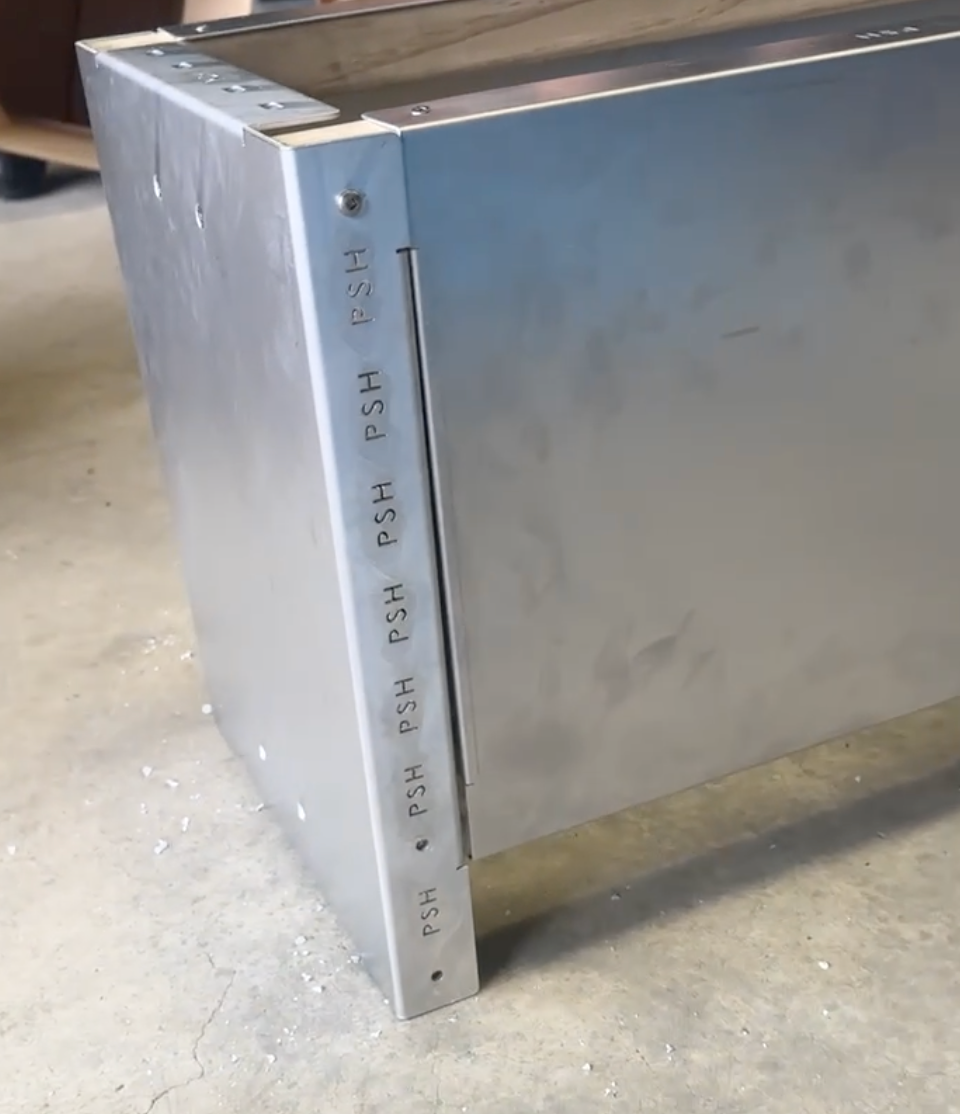 Modular Eco-Vanishing Box - Above Deck Box, Skelton Frame