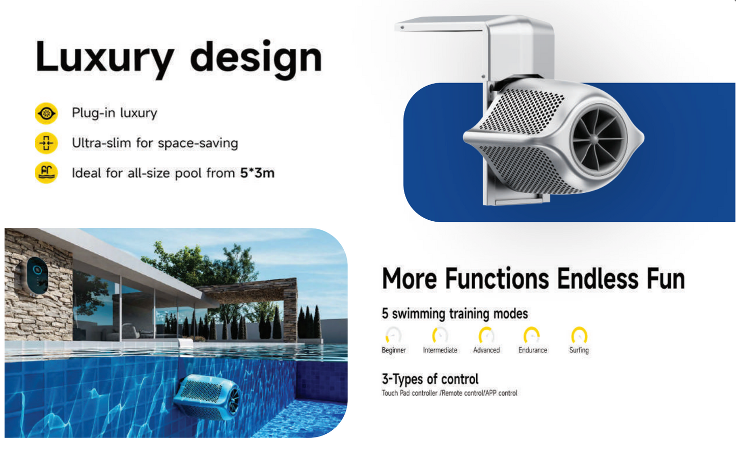 Aqua inverter swim - Swim jet