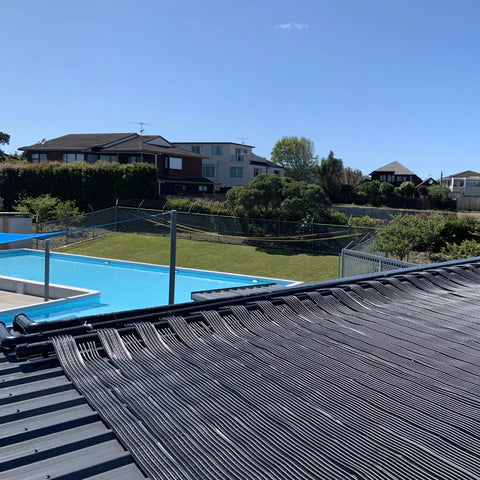School Pool Solar Heating