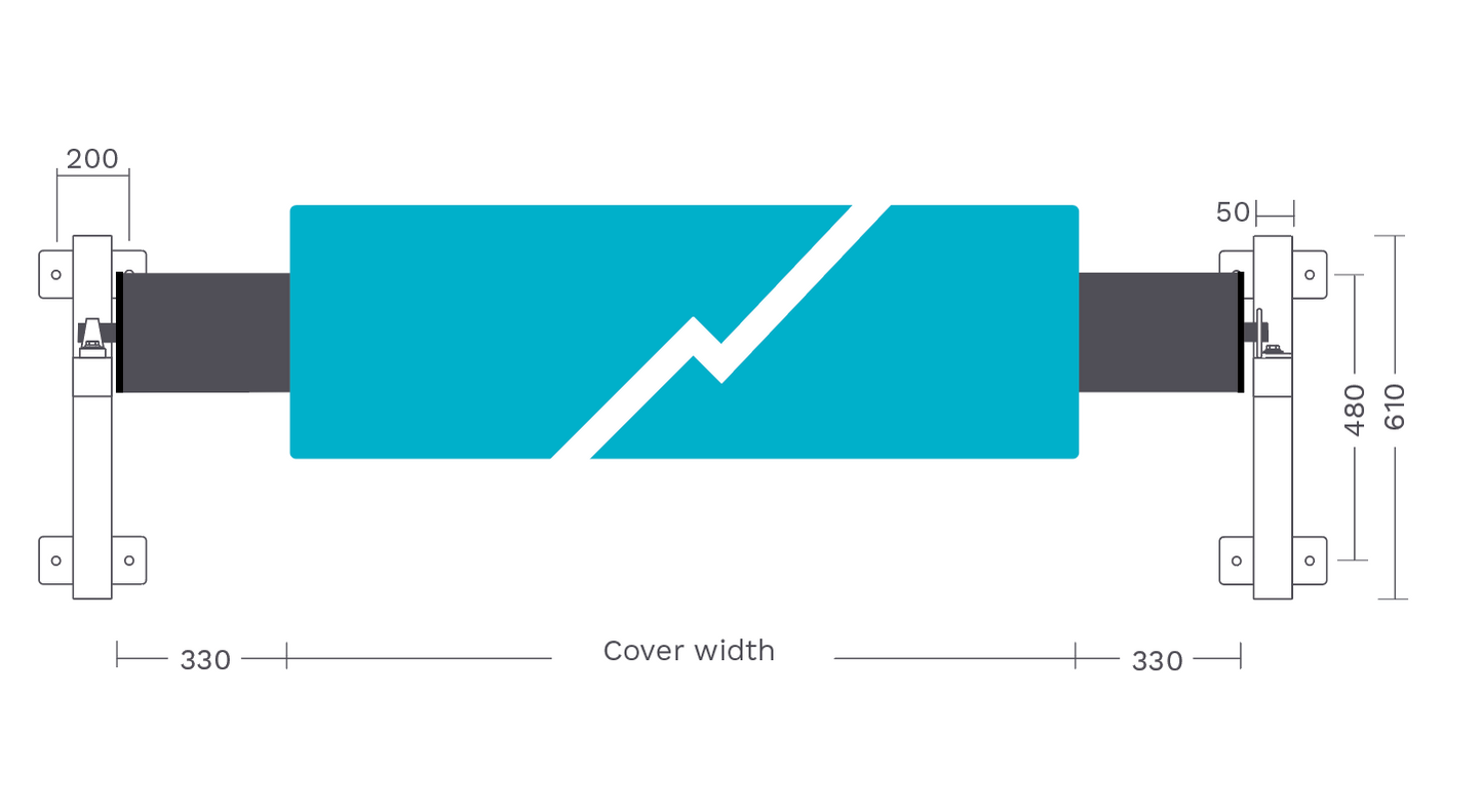 Sunbather AR-200 Wall Roller