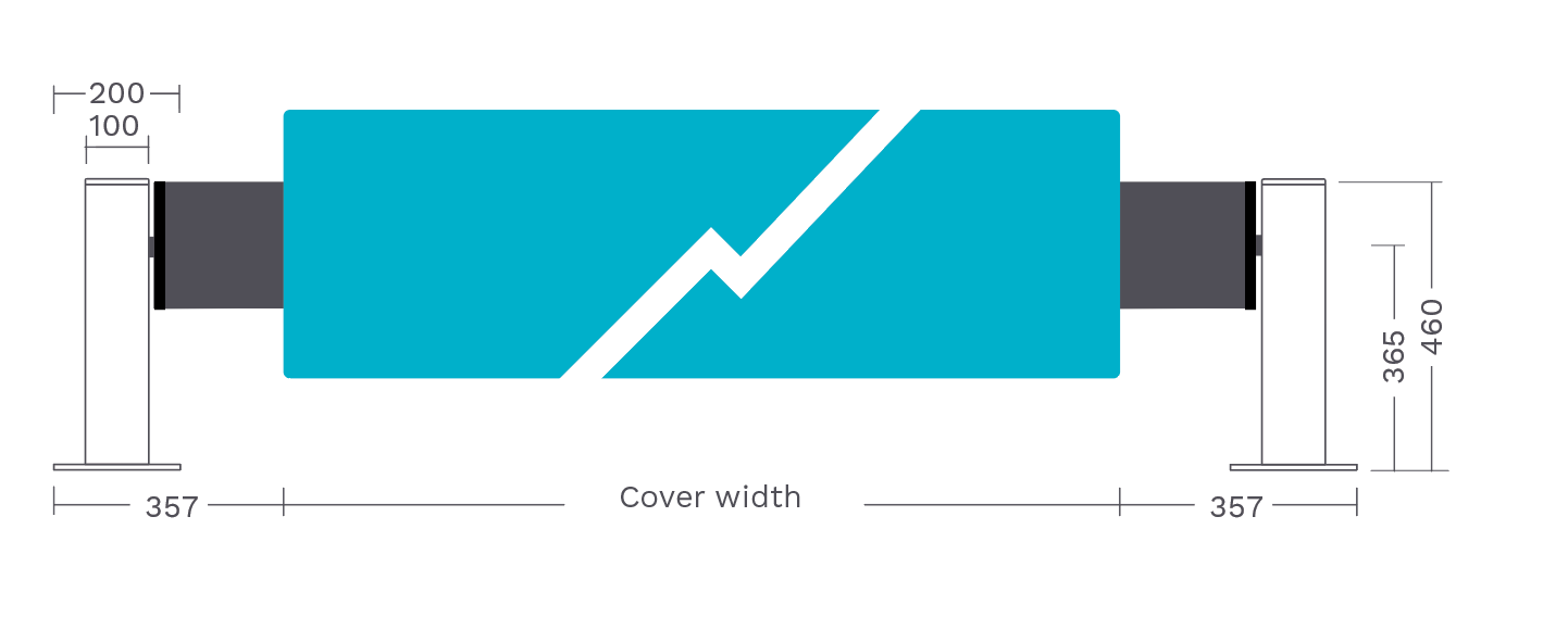 Sunbather AR-200 Motorised Ground Roller