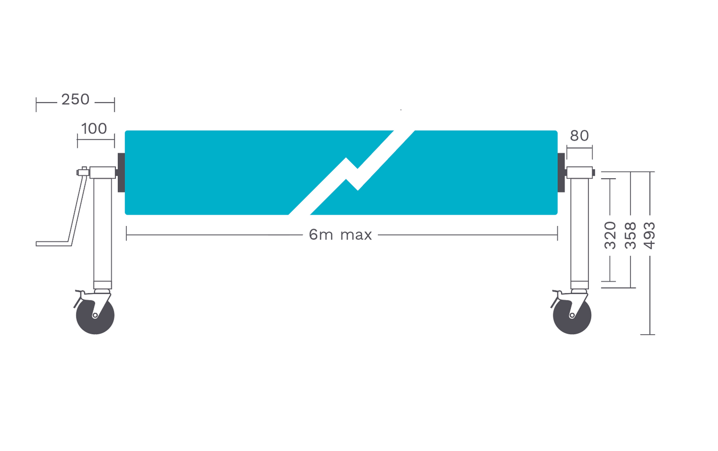 Sunbather 114 SSW Wheels Roller