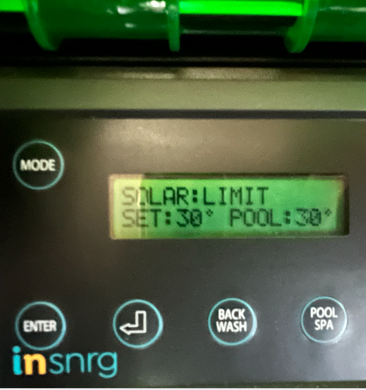 How long is a season using a heat pump vs solar