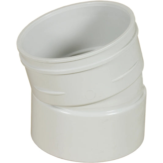 PVC DWV Bend 22°