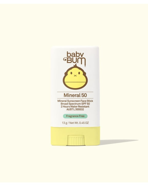 Baby Bum SPF 50 Mineral Sun Screen Face Stick : 37-55050
