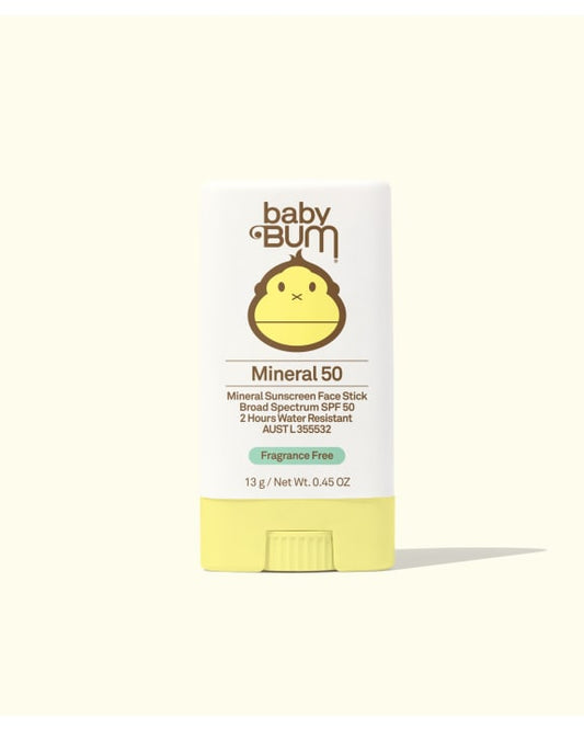 Baby Bum SPF 50 Mineral Sun Screen Face Stick : 37-55050