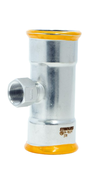 EUROPRESS 304L Stainless Steel BSP Female Tee