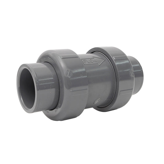 Sch80 PVC TU 2000 Industrial Ball Check Valve SOC PVC EPDM