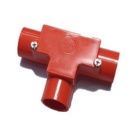 14.20.O 20MM INSPECTION TEE ORANGE CONDUIT