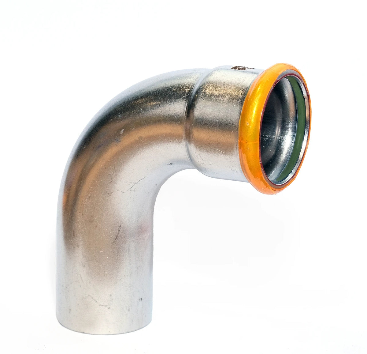 EUROPRESS 304L Stainless Steel 90° Spigot Elbow Viton Seals