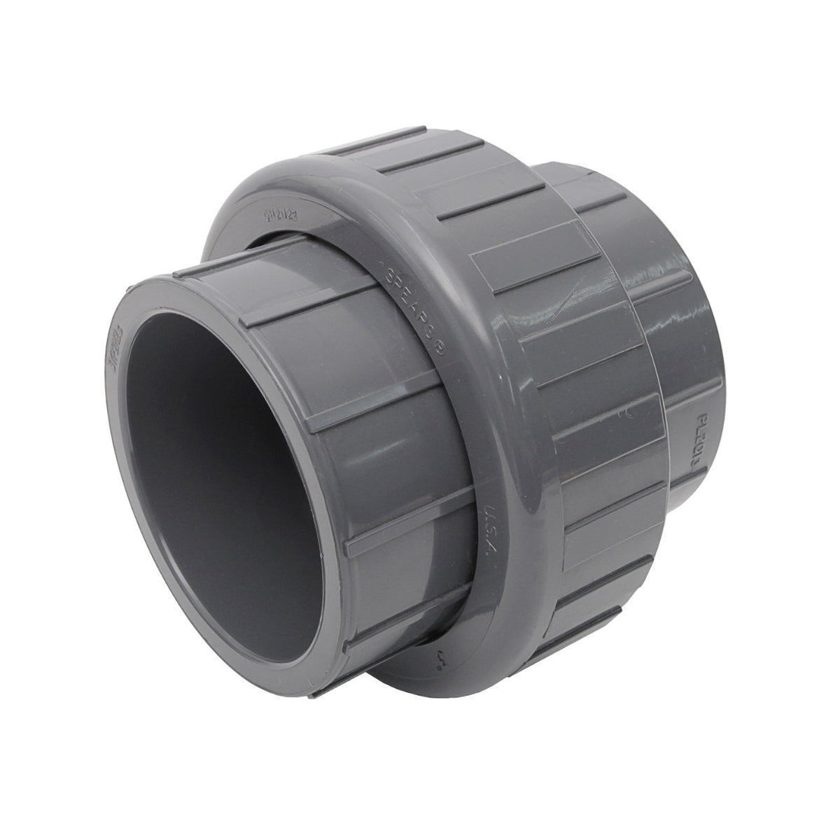 Sch80 PVC Socket Union FKM