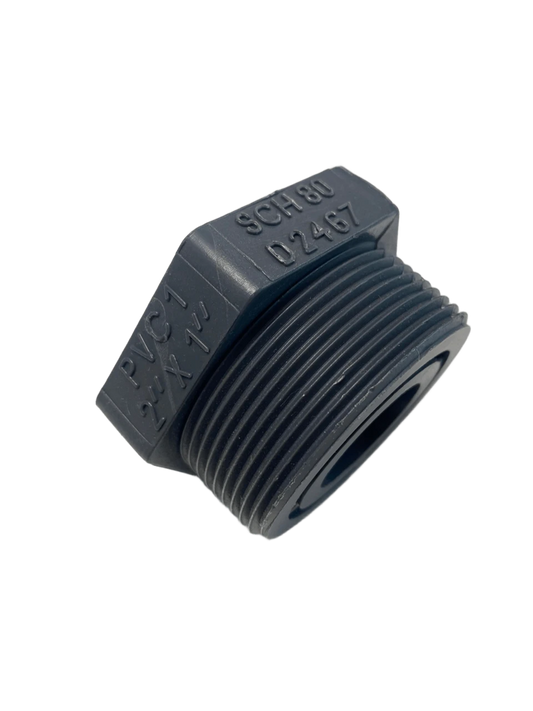 Sch80 PVC Reducing Bush BSPT X BSPT.