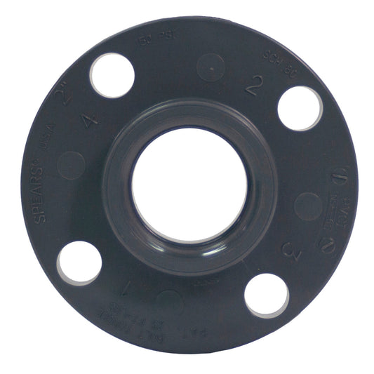 Sch80 PVC Full Face Flange ANSI 150 NPT