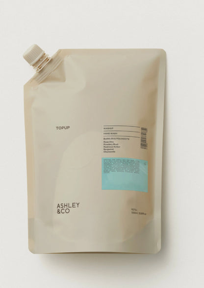 ASHLEY & CO WASHUP HAND WASH BUBBLES & POLKADOTS