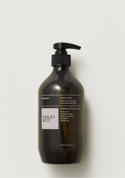 ASHLEY & CO WASHUP HAND WASH BUBBLES & POLKADOTS
