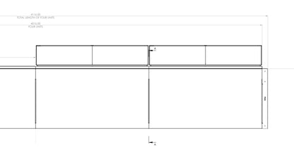 Eco-Vanishing Cavity Storage - Tiles lid, Under Ground aluminium units