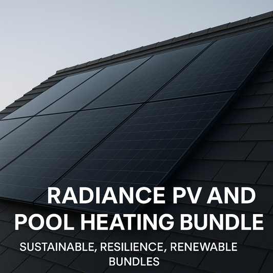 The Sunlayer Radiance Package Plus PSH PV Solar System from $14,999 bundle