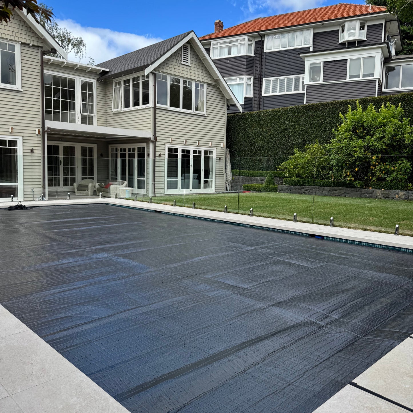 Black Heat Guard Thermal Blanket | Pool Covers