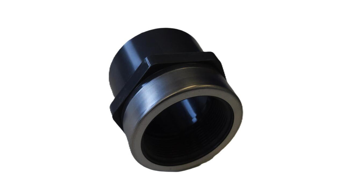Sch80 PVC Female NPT Coupling SS Reinforced