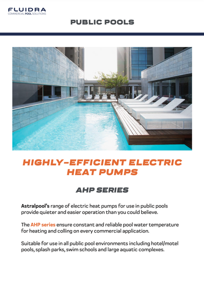 Astral Pool commercial 58KW Heat Pump