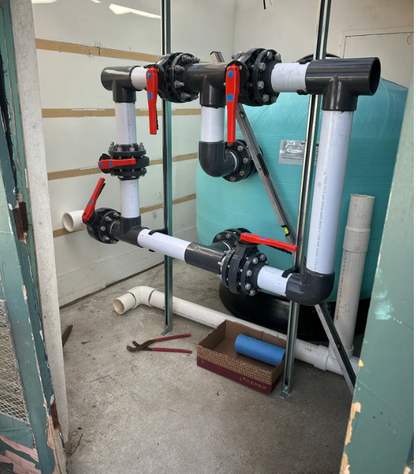 Mahurangi School Filtration Up Grade - Custom install, filtration, rollers, automation and heating