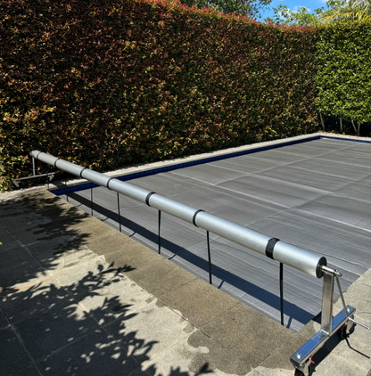 DIY Pool Solar Heating, top mount roller and Heat guard thermal blanket  Kit