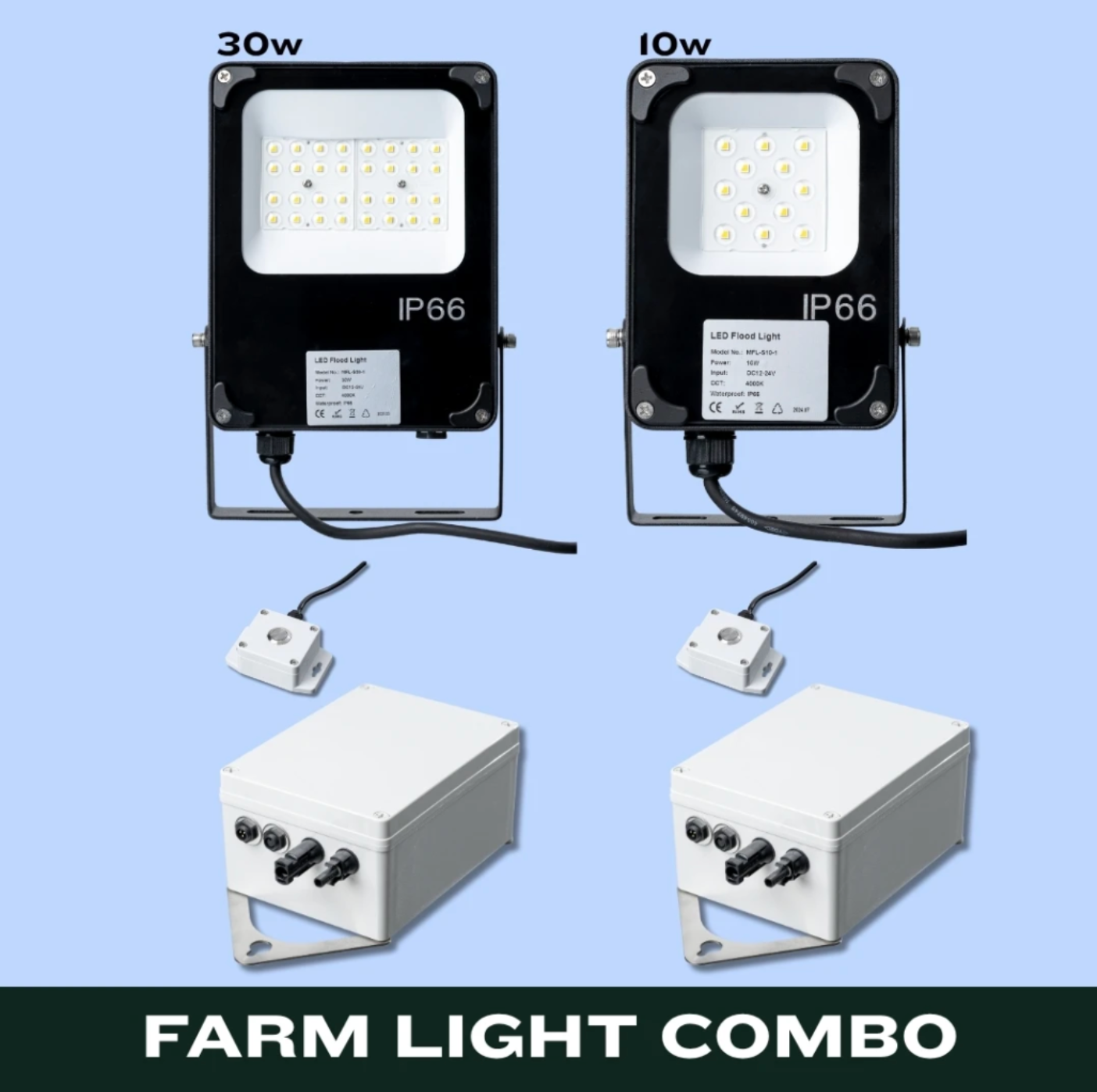 Farms Lights Standard – 2 X 10w ELVO Lights