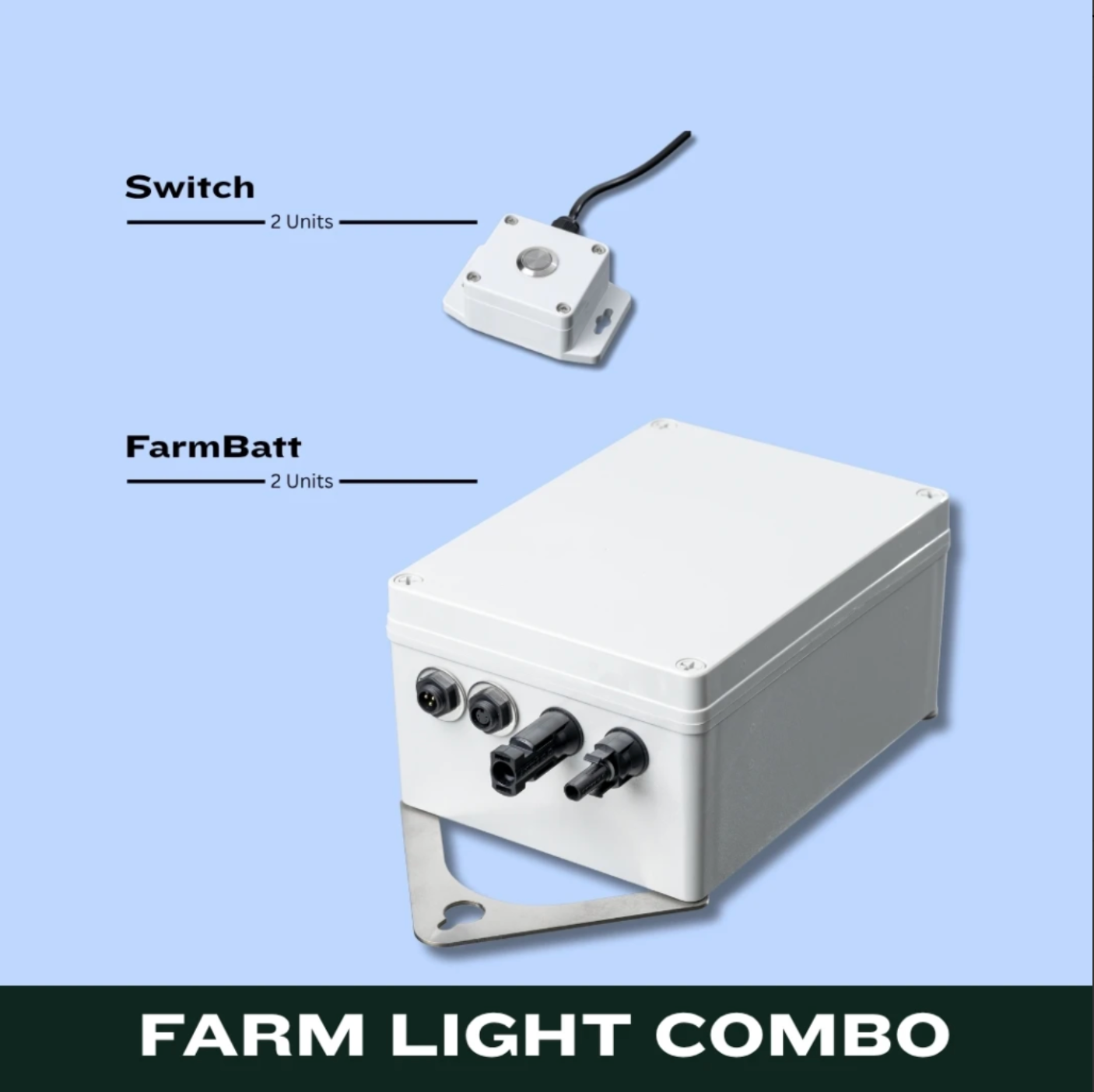 Farms Lights Standard – 2 X 10w ELVO Lights