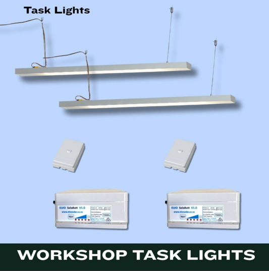 Box Trailer 2 X task lights