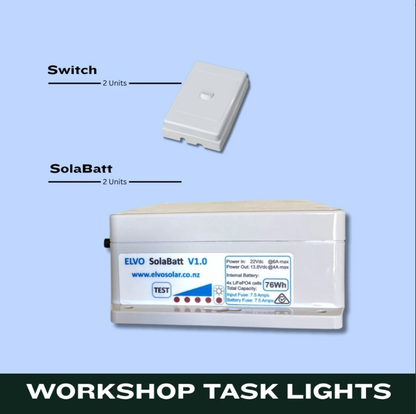 Workshop 2 X task lights