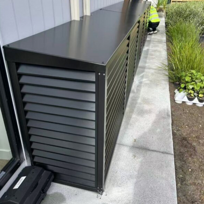 PSH ECOFLOW Pool Pump Shed - Matt Black
