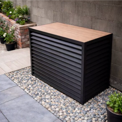 PSH ECOFLOW Pool Pump Shed - Matt Black