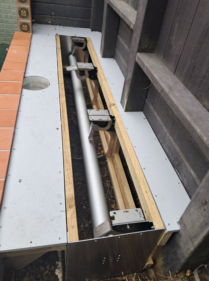 Eco-Vanishing Cavity Storage Cassette  - Tiled lid, Under Ground 316/ aluminium units