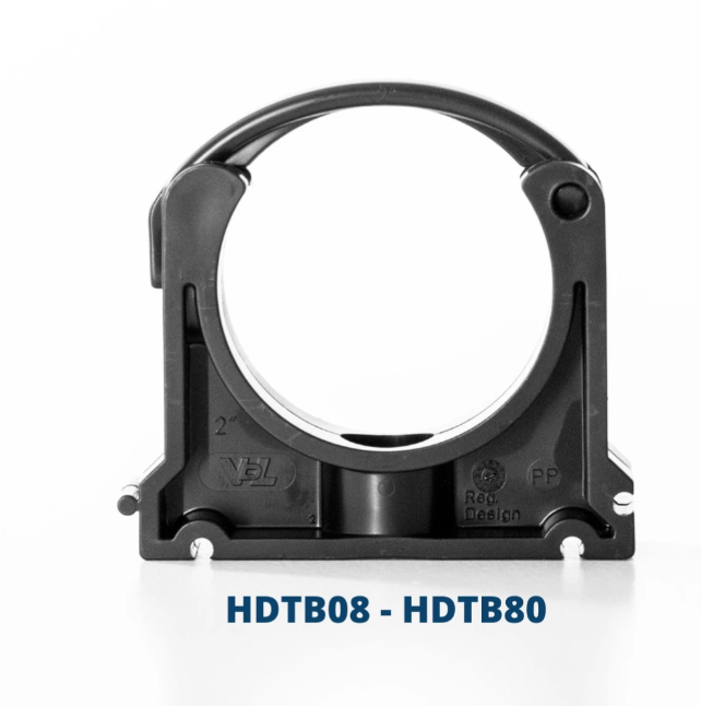Heavy-Duty Polypropylene Tube Bracket