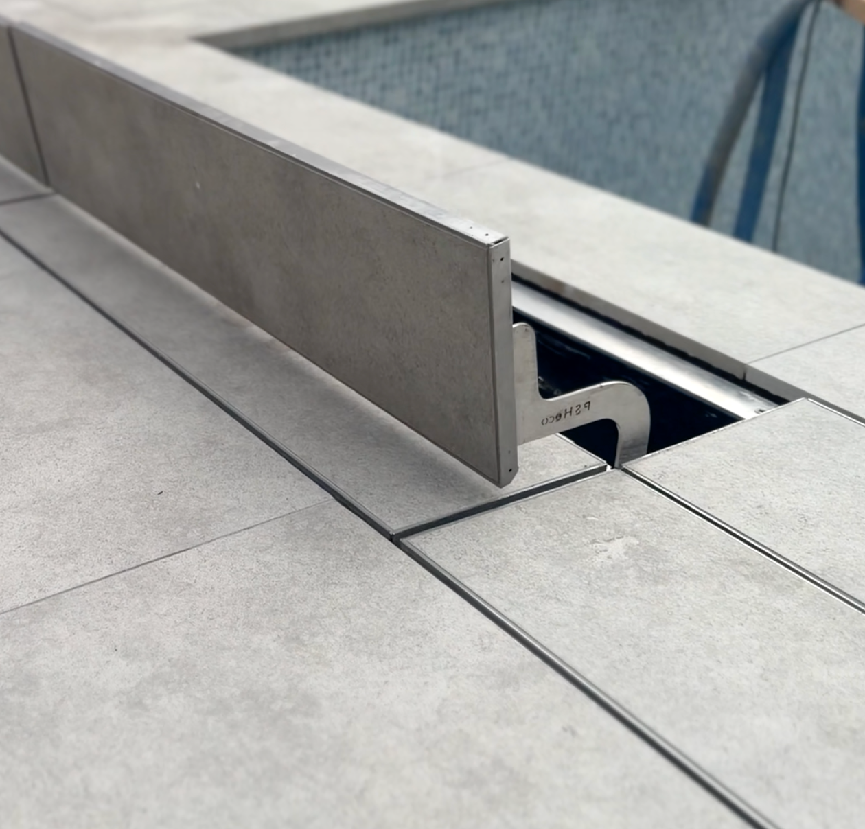 Eco-Vanishing Cavity Storage - Tiles lid, Under Ground, 316 Stainless steel and aluminium blend units