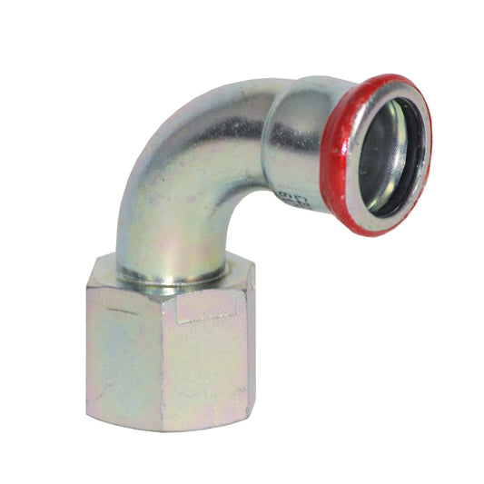 EUROPRESS Carbon Steel 90° Female Elbow