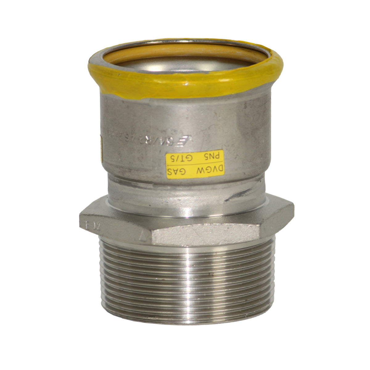 EUROPRESS 316L Stainless Steel Gas Male Adaptor