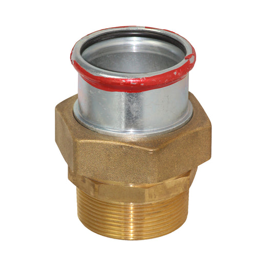 EUROPRESS Carbon Steel BSP Male Adaptor Union
