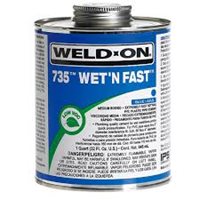 IPS735/1 735 WET N FAST BLUE CEMENT 1LTR (DG3)
